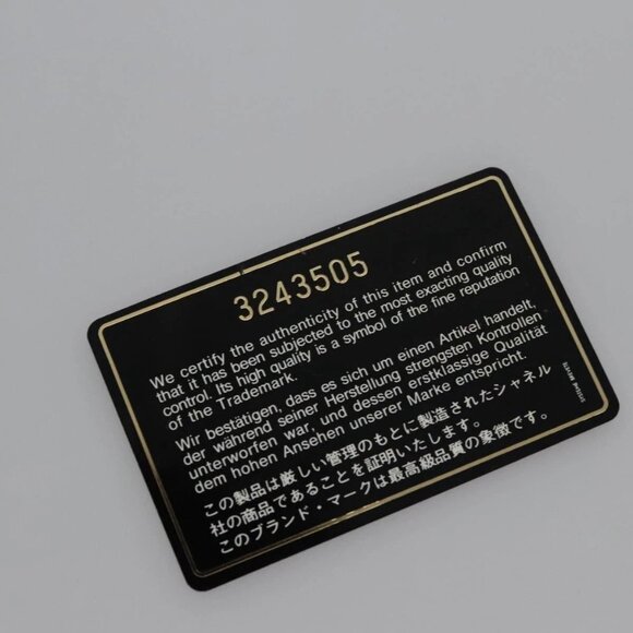 CHANEL Striped Matelasse Chain Shoulder Bag Canvas White Gray CC Auth - Picture 5 of 16